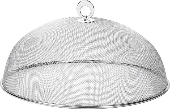 No Name Protection alimentaire étamée Ø35cm argent (35 cm, Métal)