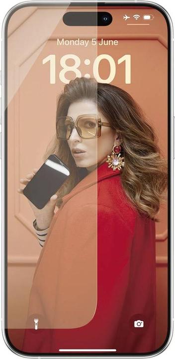 Immagine prodotto PanzerGlass Pellicola protettiva (1 Pezzo/i, Apple iPhone 15 Pro)