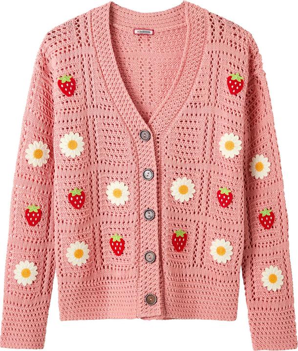 Produktbild Joe Browns Strawberry And Daisy Embroidered Cardigan (48)