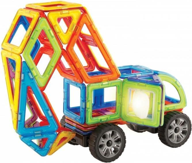 Actual product image Magformers Dynamic flash magnet blocks 54 elements