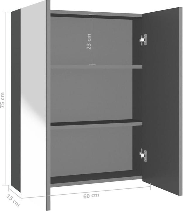 Actual product image VidaXL Derby (60 x 15 x 75 cm)