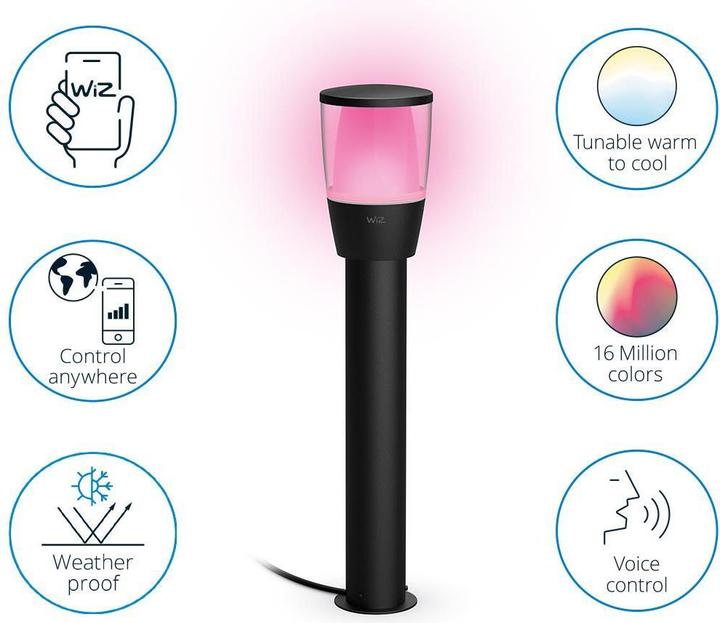 Produktbild WiZ Tunable White & Color 300lm Elpas Erweiterung (300 lm, IP65)