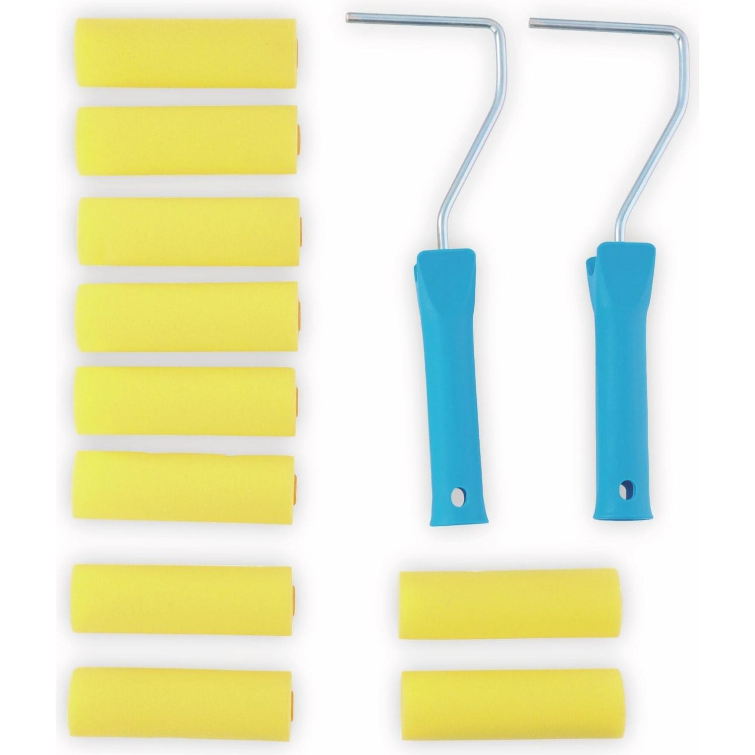 Thumbnail - Kinzo, Farbroller, Paint roller set PE 12pcs (10 cm)