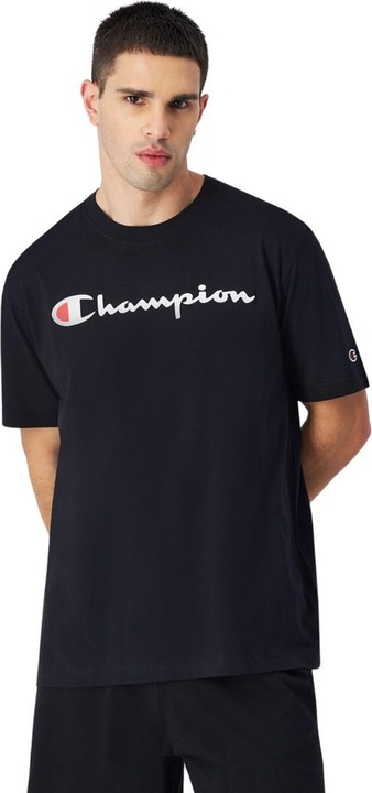 Produktbild Champion Koszulka męska SS Tee czarna 220256 KK001 L (L)