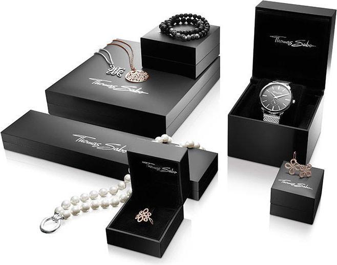 Produktbild Thomas Sabo Ring Klassisch Schwarz-Gold (56, 925 Silber)