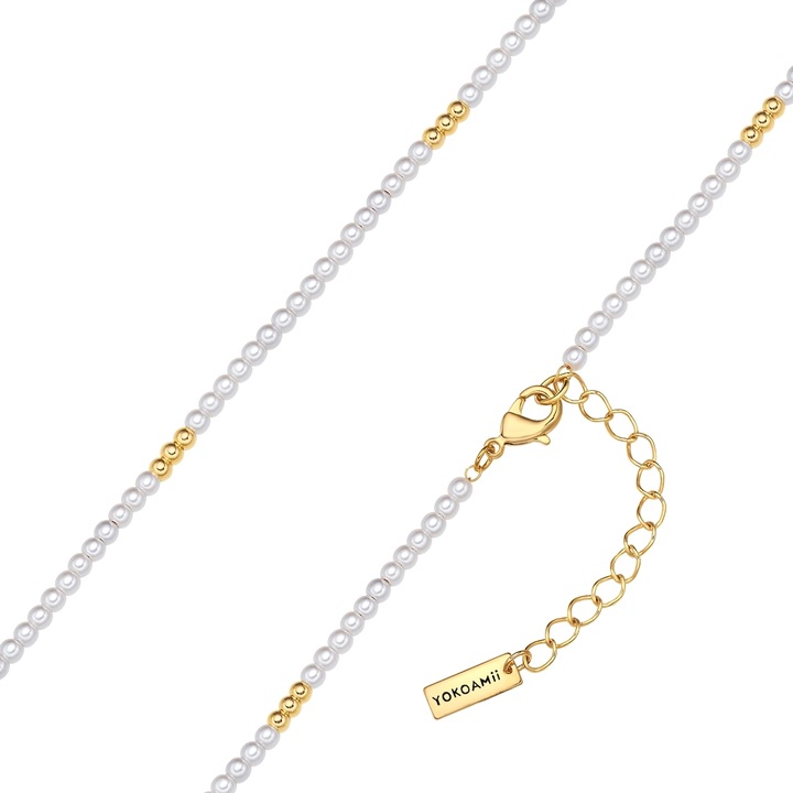 Produktbild Yokoamii Damen Perlen-Kette - 36326 (Metall-Legierung)