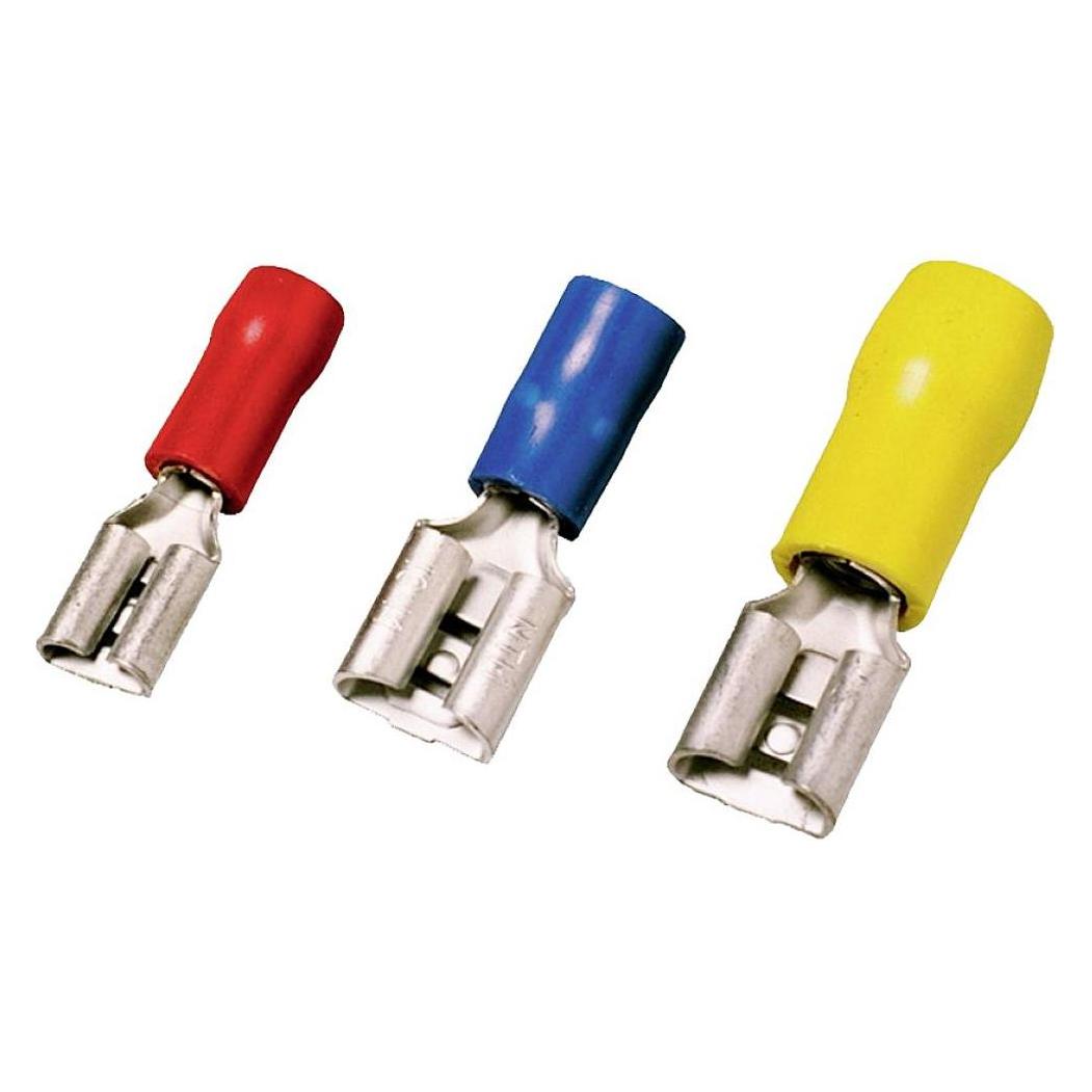 Weidmüller 1491640000 Flachsteckhülse Steckbreite 2.8 mm Steckdicke 0.5, Elektronikkabel + Stecker, Rot