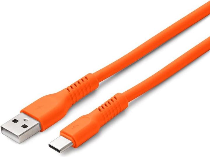 Productafbeelding Forever COLORUM kabel USB-A - USB-C 1,8m 3A CK60-AC-10 xOranje (1.80 m, USB 3.0, 60 W)
