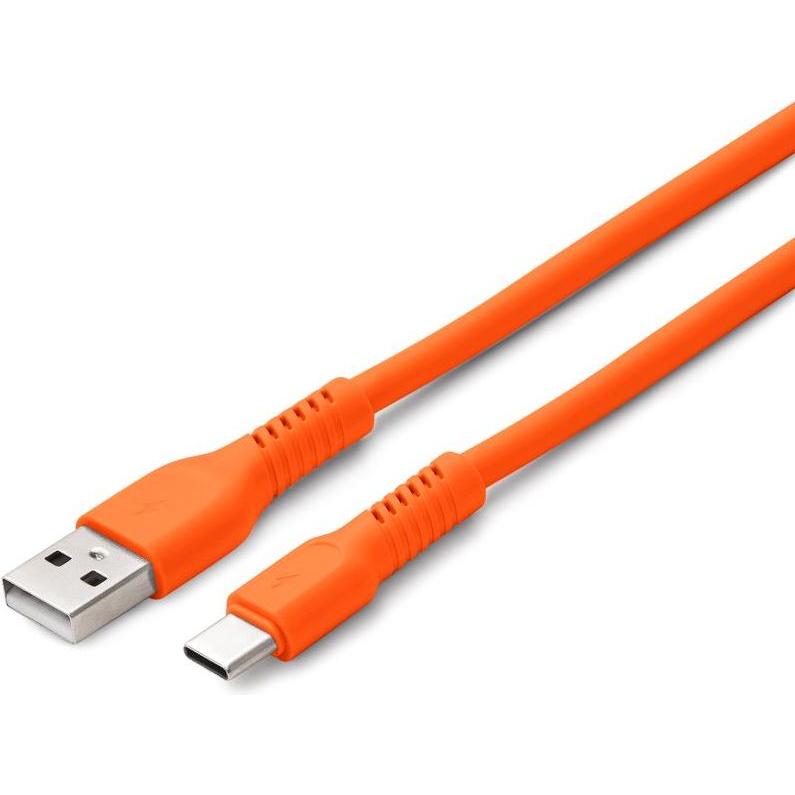 Thumbnail - Forever COLORUM Kabel USB-A - USB-C 1,8m 3A CK60-AC-10 xOrange (1.80 m, USB 3.0), USB Kabel