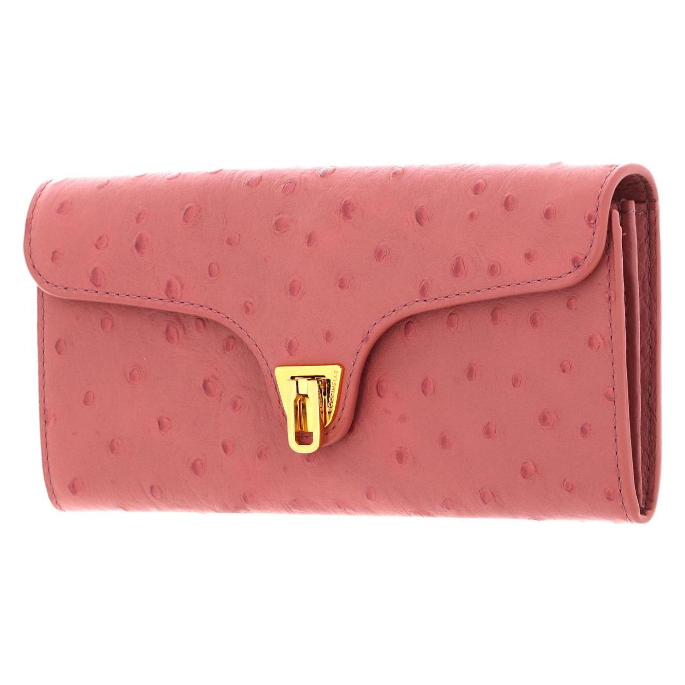 Coccinelle, Damen, Portemonnaie, Beat Ostrich Wallet, Rosa