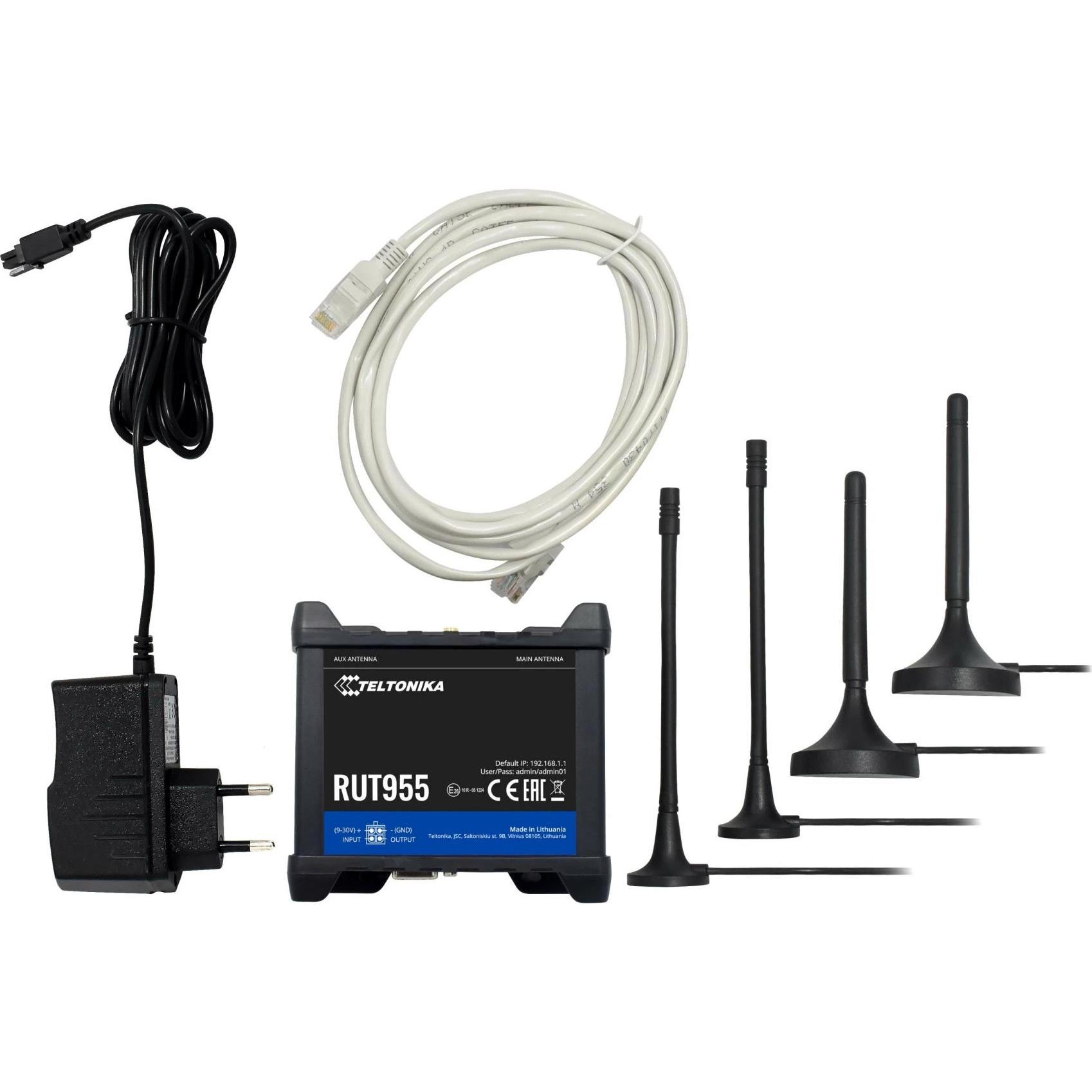Thumbnail - Teltonika RUT955, Router, Schwarz