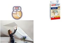 Actual product image tesa COMFORT insect screen for roof windows, with Velcro tape, self-adhesive, without drilling (120 x 140 cm)