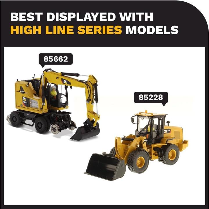 Image du produit Diecast Masters Pelle sur chenilles Caterpillar M323F Rail, échelle 1:50