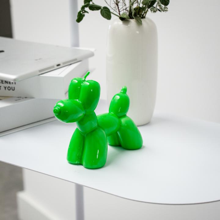 Image du produit Helio Ferretti Bougie Balloon Dog vert (1 pcs)