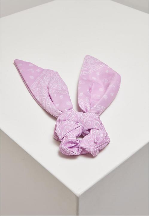 Actual product image Urban Classics Bandana Print Scrunchies With XXL Bow 2-Pack - 17118