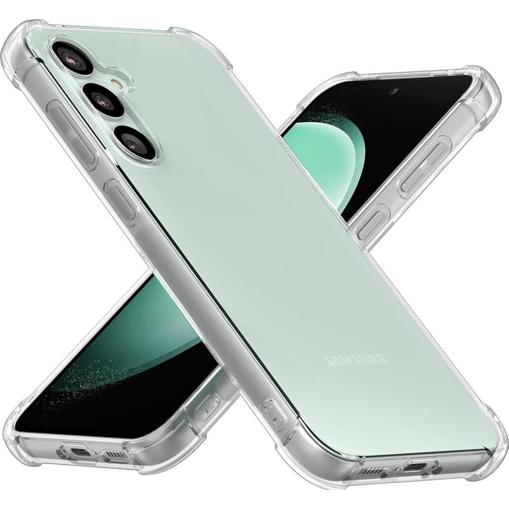Thumbnail - Screenguard Samsung Galaxy S23 FE Hülle Crystal Soft Airbag Bumper (Samsung Galaxy S23 FE), Smartphone Hülle, Transparen...