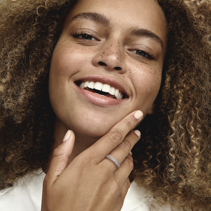 Produktbild Pandora Timeless Doppelreihiger Pavé Ring (52)