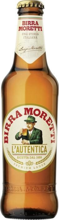 Actual product image Birra Moretti L'Autentica (6 x 33 cl)