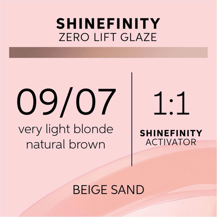Produktbild Wella Shinefinity (09, 07 - Beige Sand)