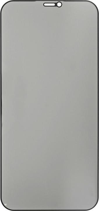 Produktbild prio 3D Anti-Spy Tempered Glass for iPhone 12 Pro Max black (1 Stk., Apple iPhone 12 Pro Max)