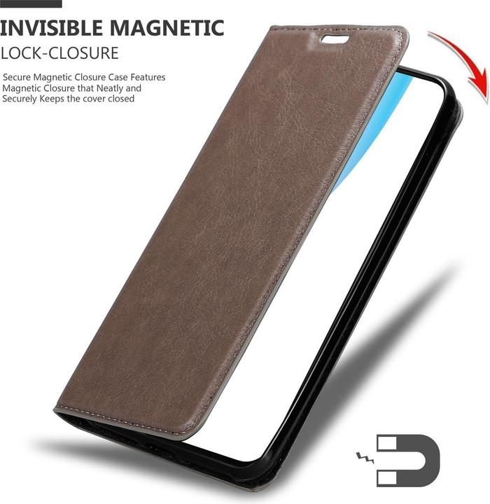 Actual product image Cadorabo Book Invisible Magnet Cover (Vivo V17 Pro)