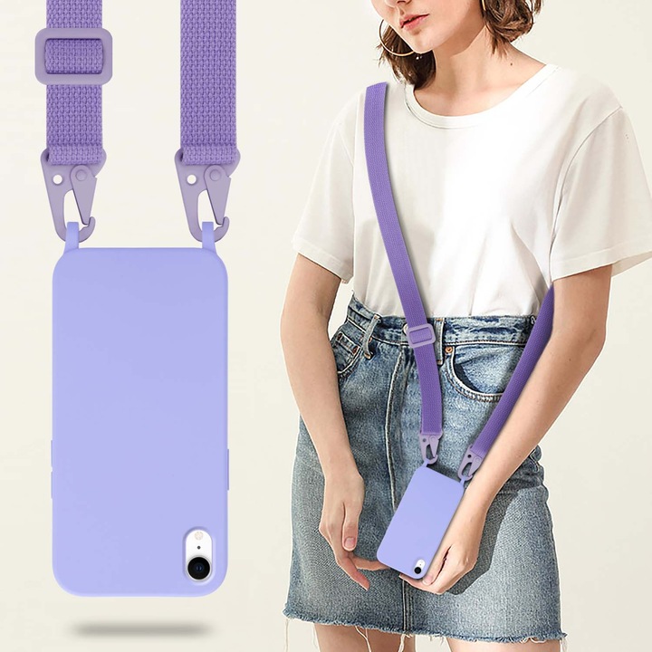 Produktbild Cadorabo TPU Cover Handy Kette Liquid (Apple iPhone XR)