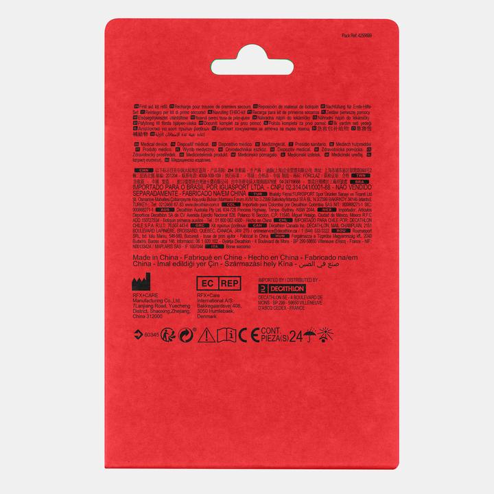 Actual product image Forclaz First aid kit refill set 24 pieces