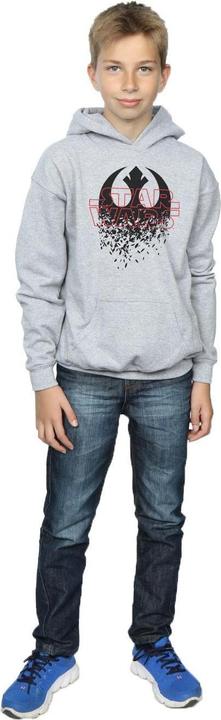 Produktbild Star Wars The Last Jedi Shattered Emblem Kapuzenpullover Jungen (140, 146)