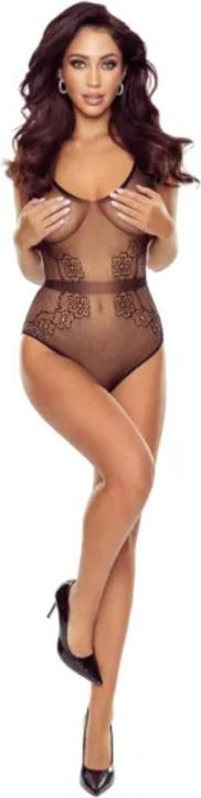 Produktbild Passion - Bs115 Schwarzer Gitter-Bodystocking (One Size)
