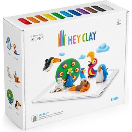 Tm Toys Hey Clay - Masa plastyczna Ptaki HCLSE003