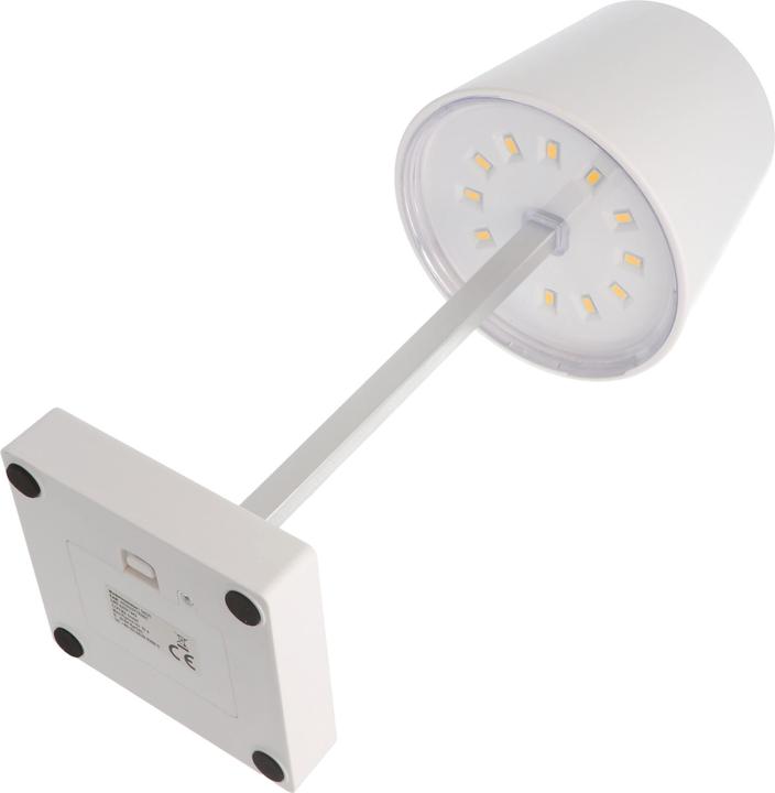Image du produit AccuCell Lampe de bureau LED tactile, blanc chaud, avec batterie