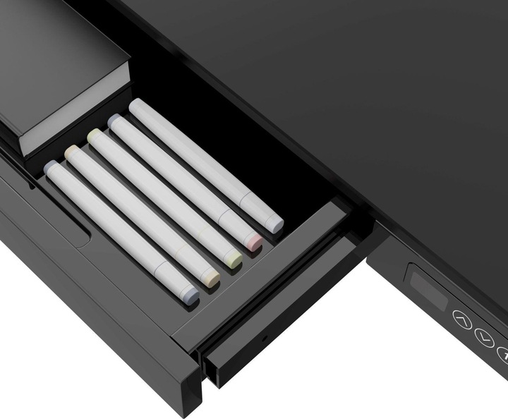 Produktbild Activejet Schreibtisch mit elektrischer Höhenverstellung 140x70 ET119W-C schwarz