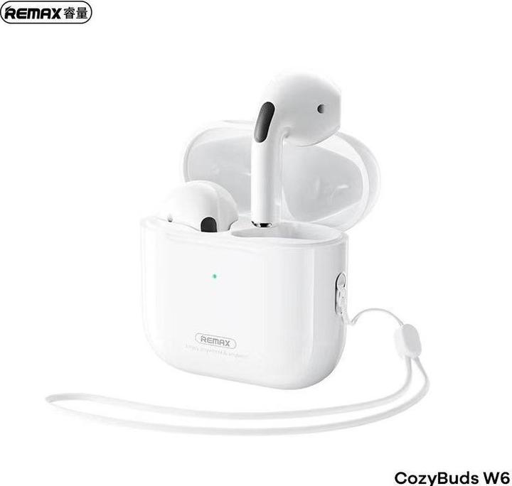 Actual product image Remax Hsuany Series True Wireless Earbuds for Music & Call CozyBuds W6 (3 h, Wireless)