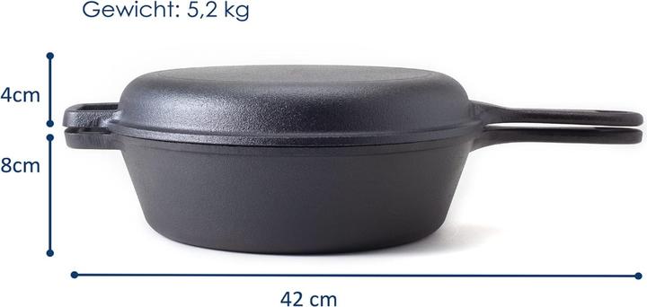 Produktbild Hanseküche Gusseisen Topf mit Griff