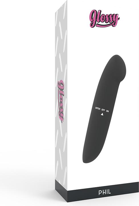 Productafbeelding Glossy Phil Vibrador Negro