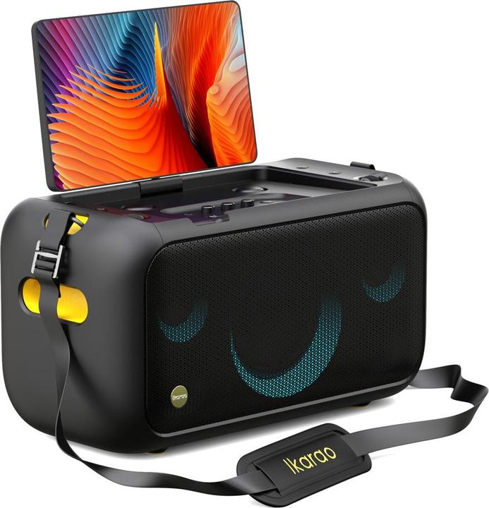 Produktbild Ikarao Karaokebox Break X1 13" Screen 2 Mikrofone, 800W