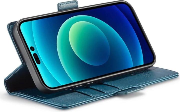 Actual product image Cover-Discount iPhone 14 Pro - Stand Flip Case Cover blue (Apple iPhone 14 Pro)