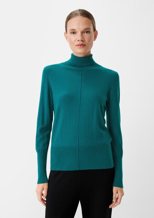 Immagine prodotto Comma Strickpullover Strickpullover mit Rippmuster (38)