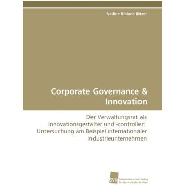 Corporate Governance & Innovation, Fachbücher