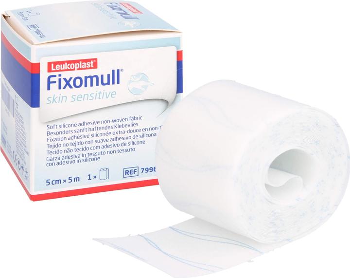 Produktbild BSN Fixomull Skin Sensitive 5cmx5m, 1 St Pfl (1 x)