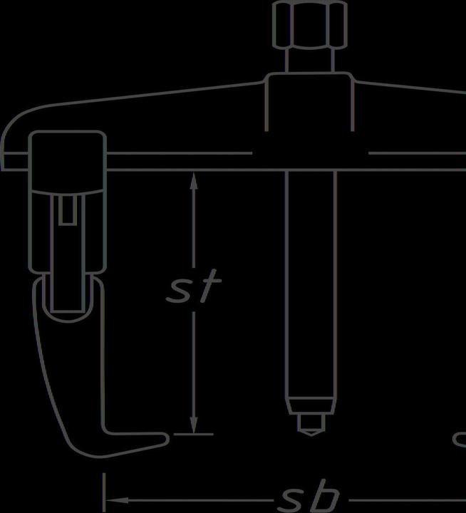 Actual product image HAZET Puller set ∙ 3-arm 1786S-1
