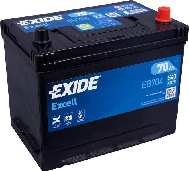 Exide Excell (12 V, 70 Ah, 540 A)