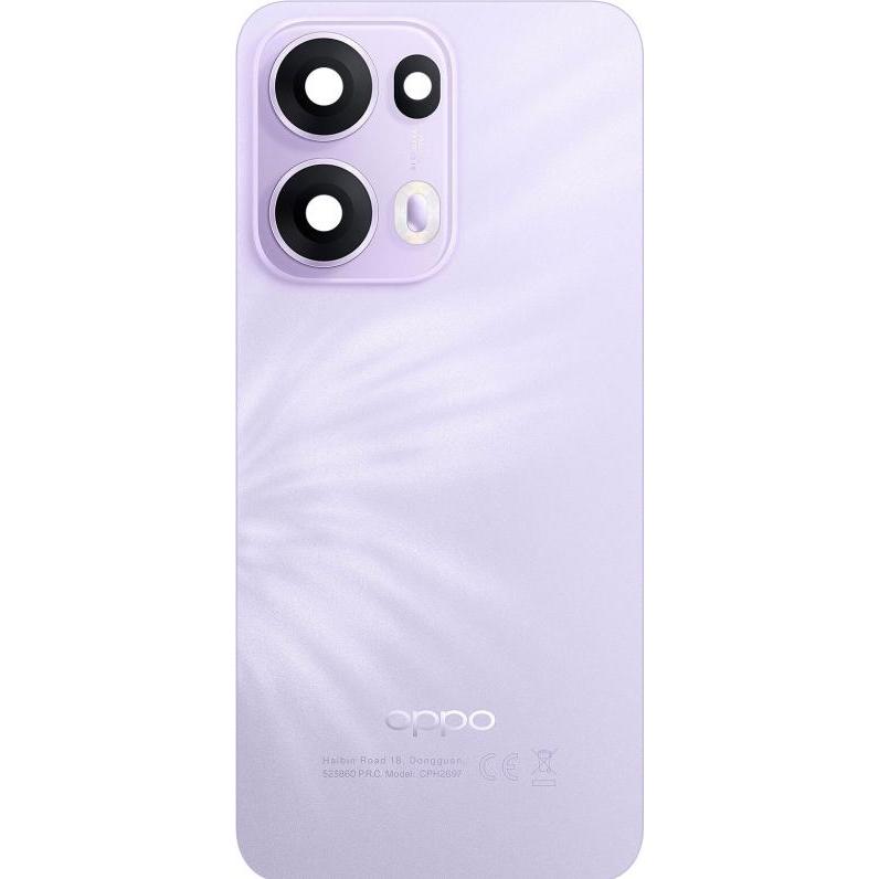 OPPO Akkudeckel fur Reno13 Pro, Plume Purple, Batteria smartphone