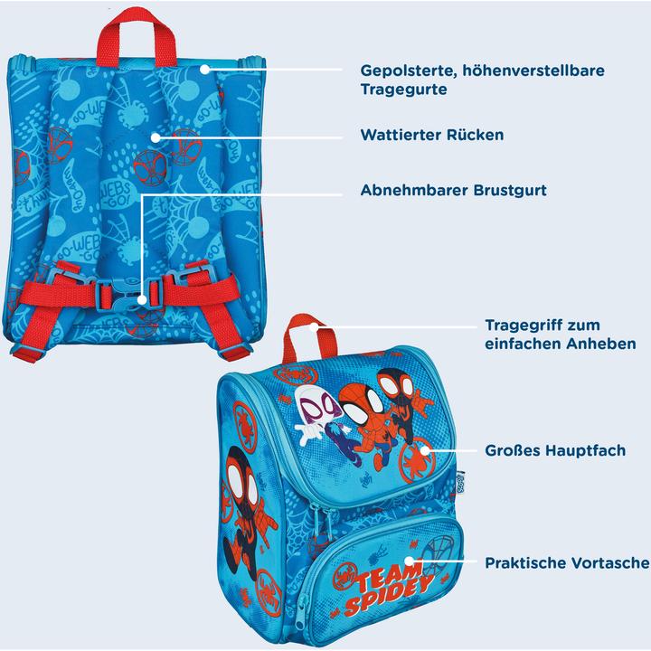 Produktbild Scooli CUTIE Vorschulranzen Spidey