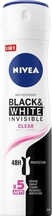 Produktbild NIVEA Invisibleack&White Antiperspirant 48H (Spray, 150 ml)