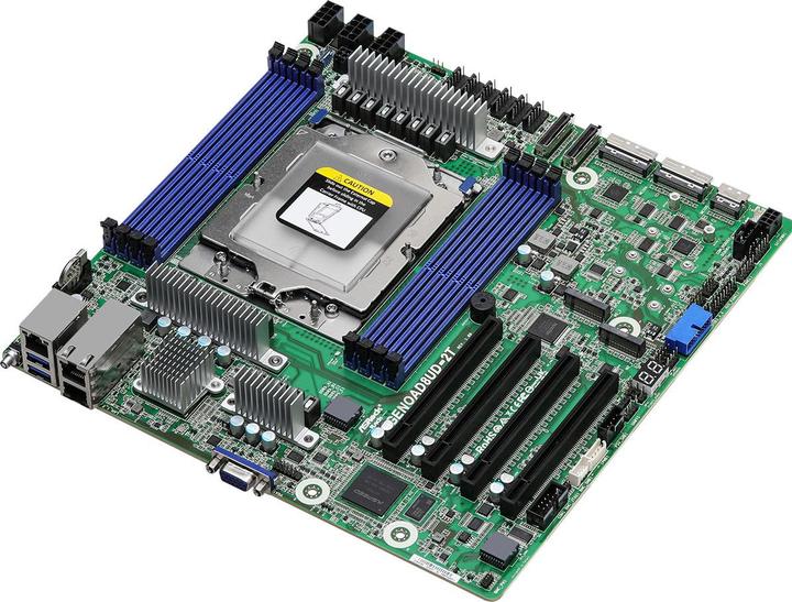 Image du produit AsRock Rack GENOAD8UD-2T/X550 (SP5, AMD SoC, mATX)