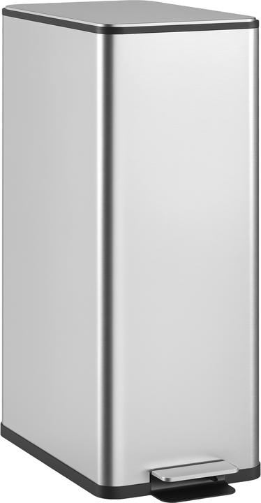 Produktbild Homcom Mülleimer Edelstahl, Kunststoff Silber (20 l)