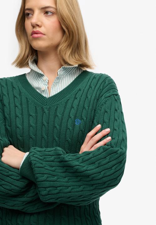 Produktbild Superdry Oversized Damen-Crewneck-Pullover (M)