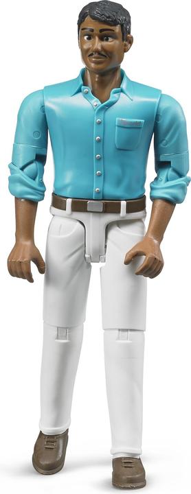 Bruder BR Mann mit schwarzen Haaren Grösse: 10.7 cm *ab Jul