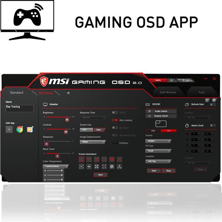 Produktbild MSI Optix MAG274QRF-QD (2560 x 1440 Pixel, 27")